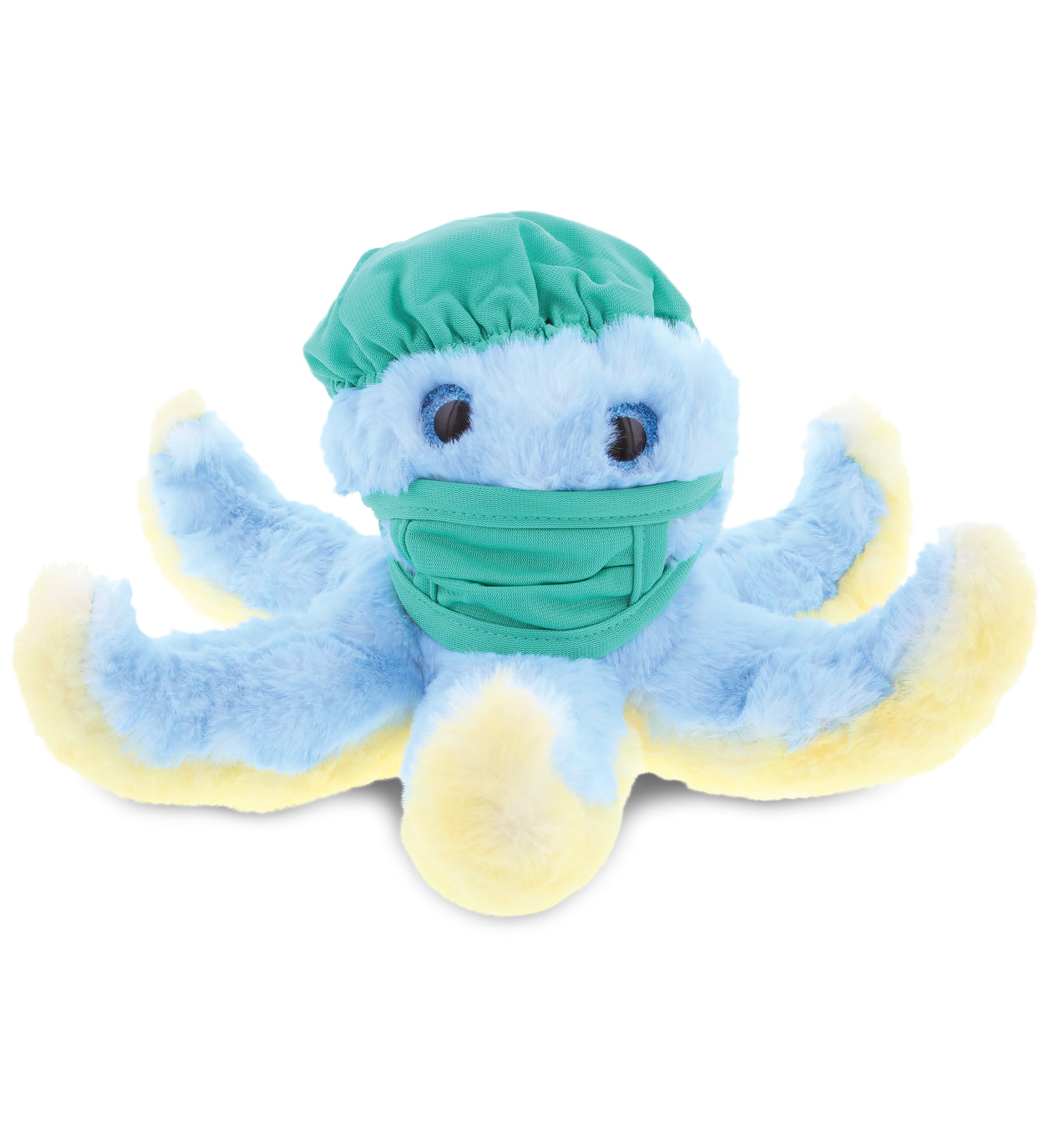 PLUSH DOCTOR - SUPER SOFT PLUSH - BLUE OCTOPUS