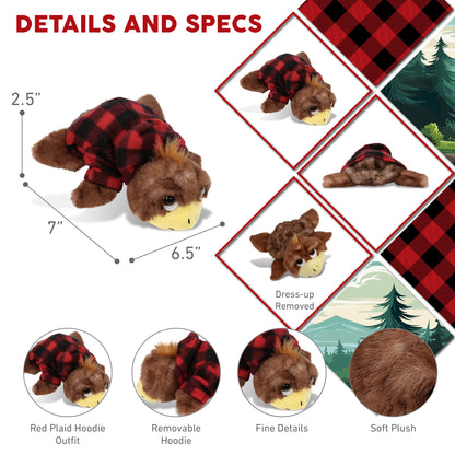 SUPER SOFT PLUSH - BROWN SEA TURTLE SMALL