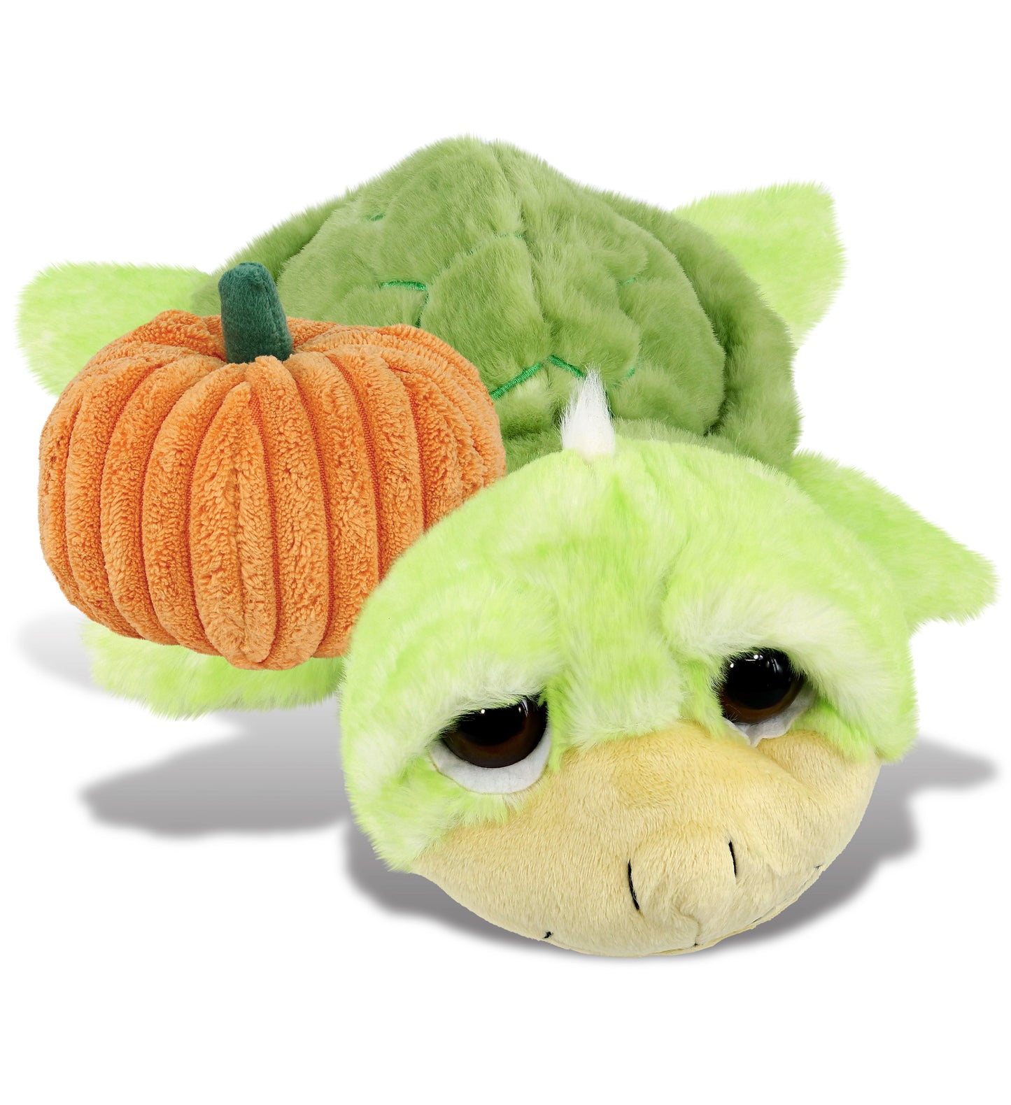 PLUSH PUMPKIN - SUPER SOFT PLUSH - GREEN SEA TURTLE LARGE