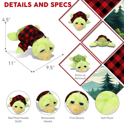 SUPER SOFT PLUSH - GREEN SEA TURTLE LARGE