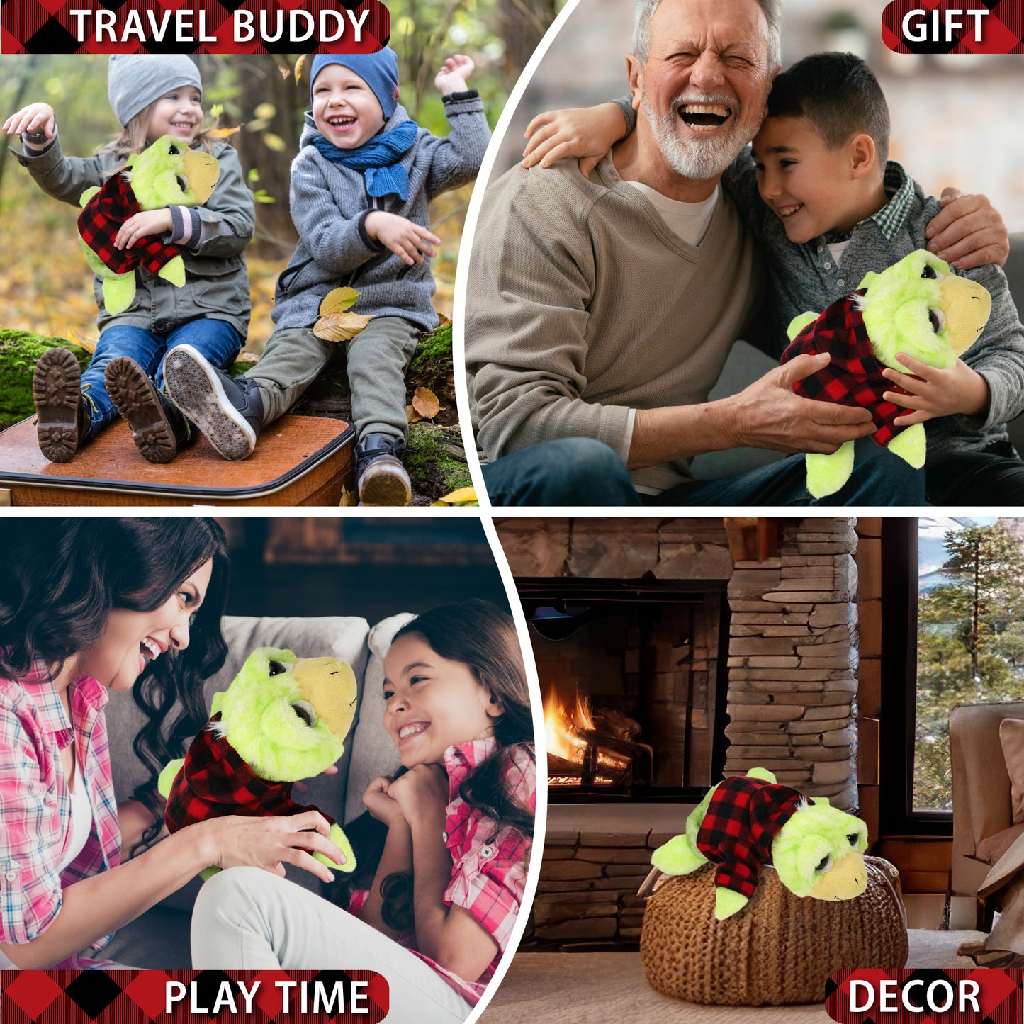 SUPER SOFT PLUSH - GREEN SEA TURTLE LARGE