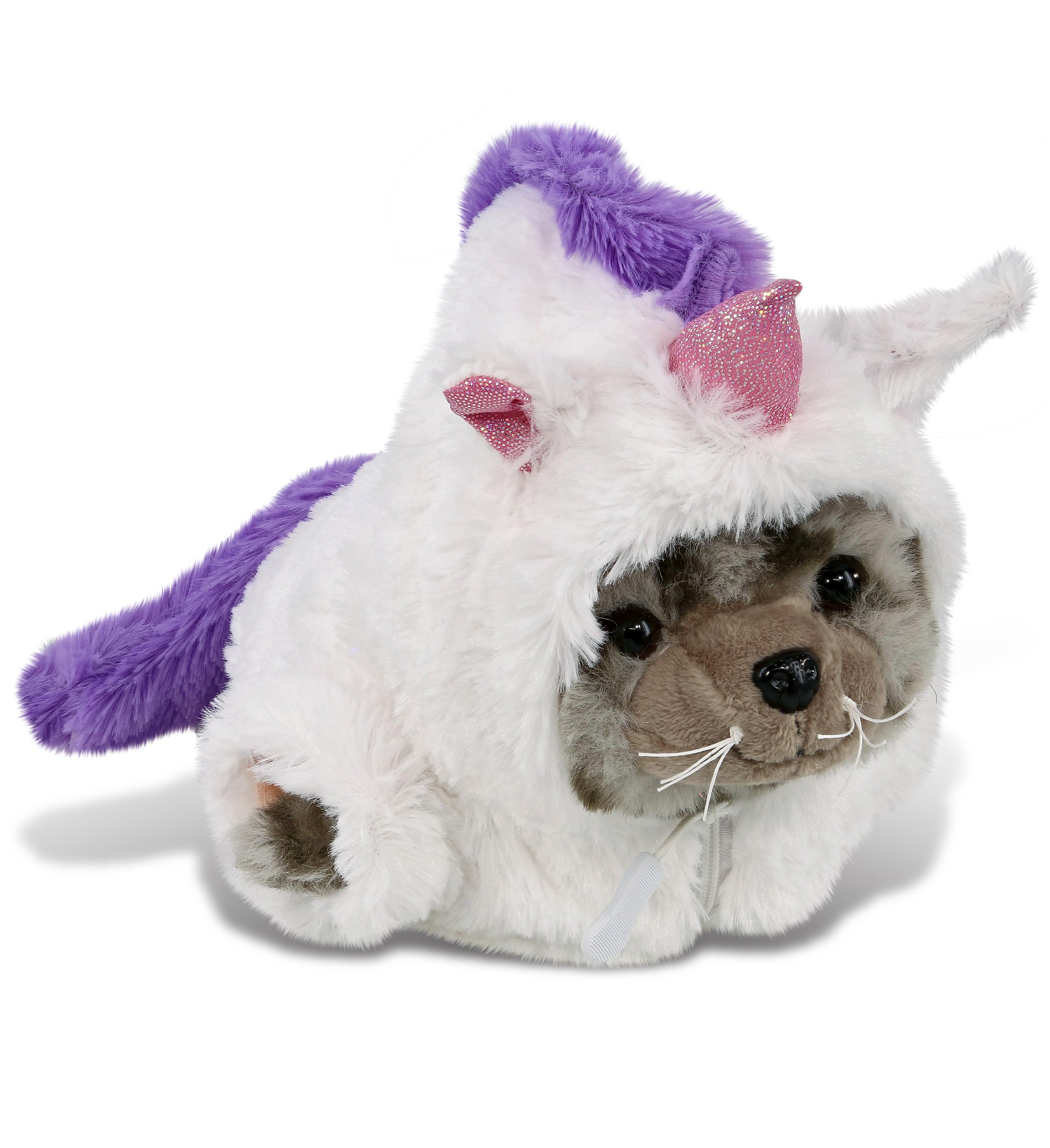 PLUSH UNICORN - SUPER-SOFT PLUSH - SEAL 10"