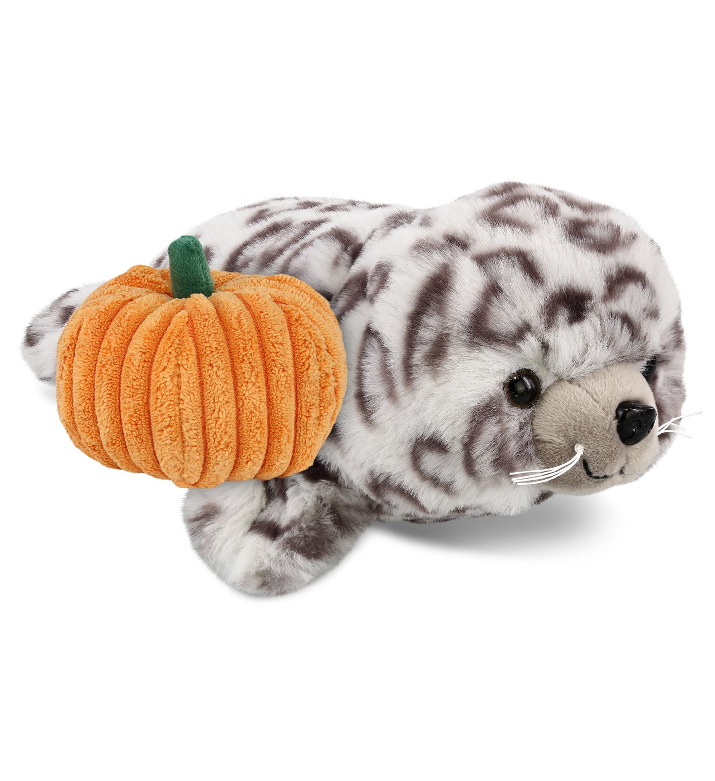 PLUSH PUMPKIN - SUPER-SOFT PLUSH - SEAL 10"