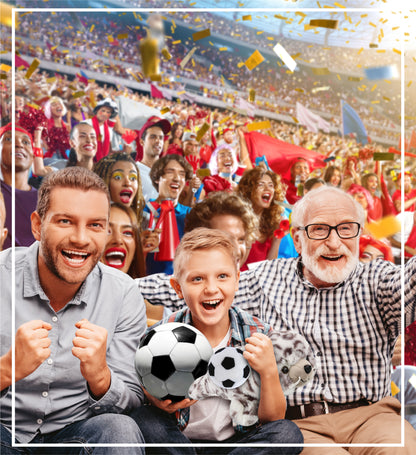 SUPER-SOFT PLUSH - SEAL 10" WITH SOCCER PLUSH