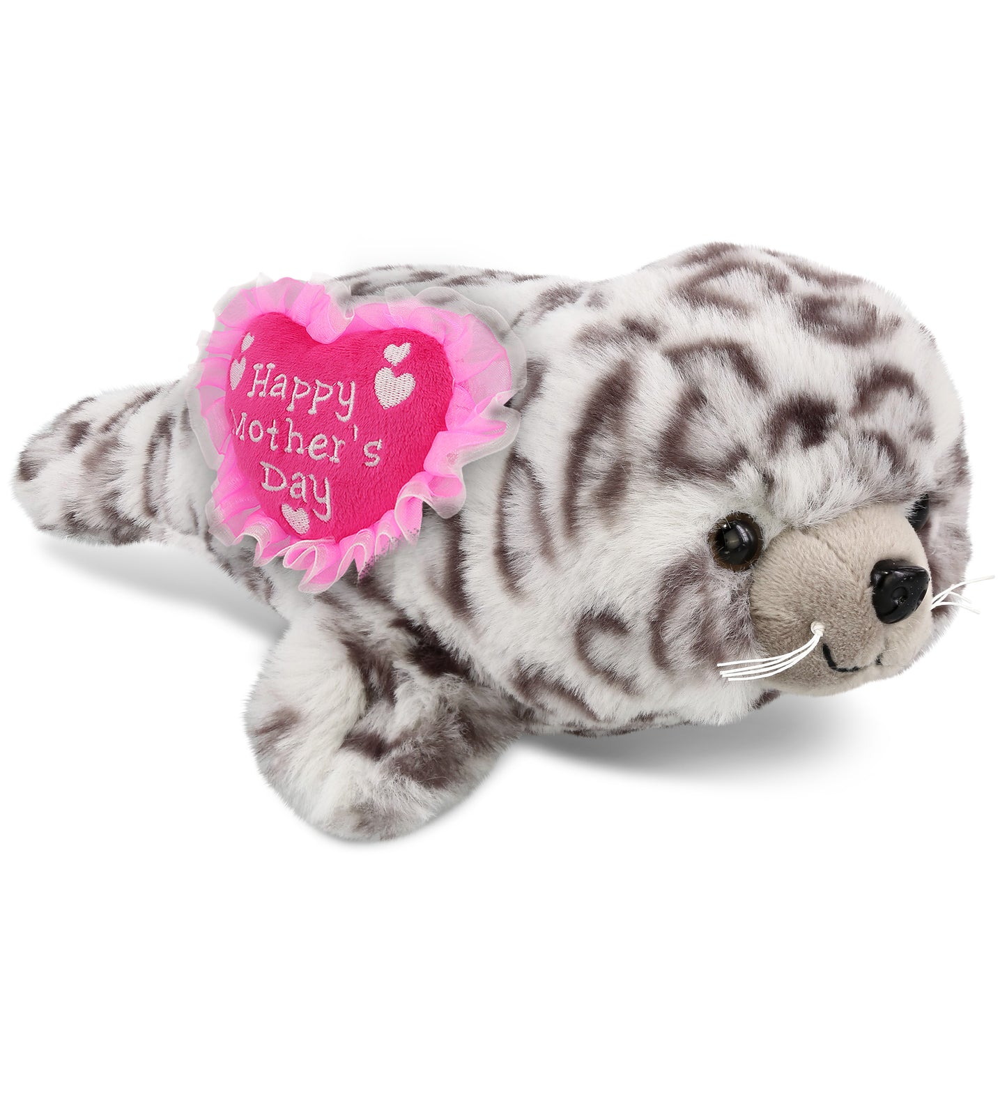 PLUSH MOTHERS DAY HEART - SUPER-SOFT PLUSH - SEAL 10"