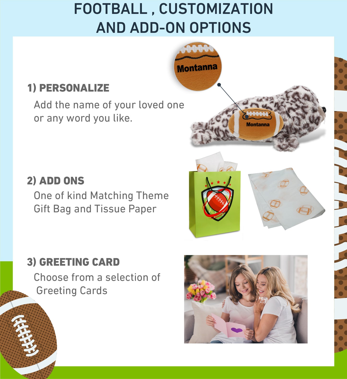 SUPER-SOFT PLUSH - SEAL 12" WITH FOOTBALL PLUSH