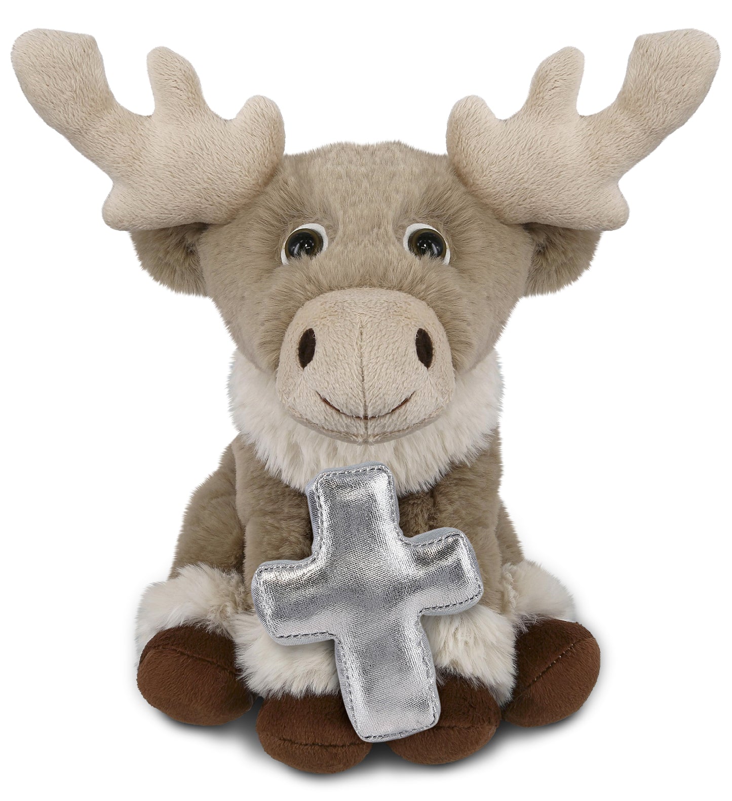 PLUSH CROSS - SUPER-SOFT PLUSH - SQUAT REINDEER 8.5"