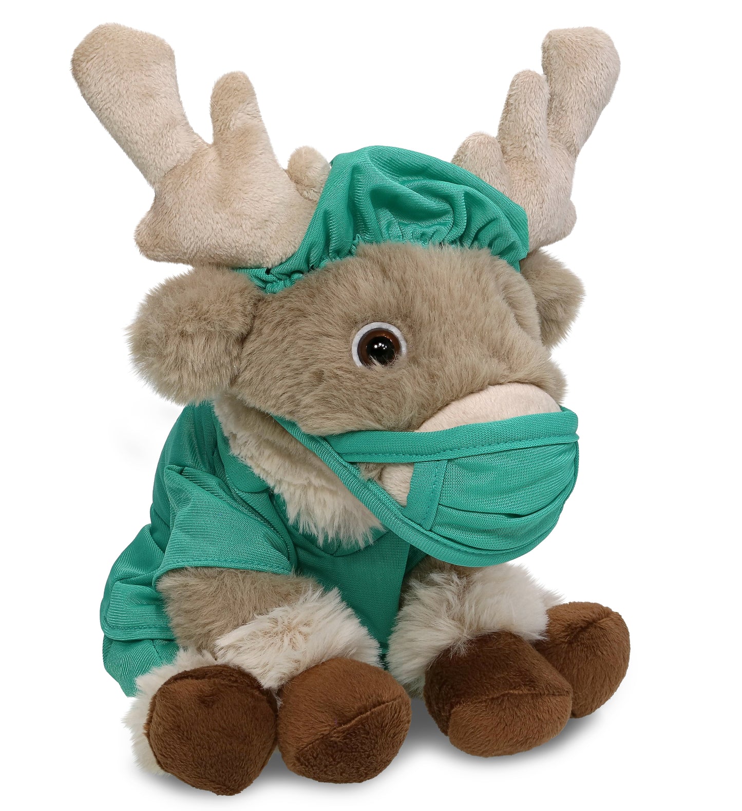 PLUSH DOCTOR - SUPER-SOFT PLUSH - SQUAT REINDEER 8.5"