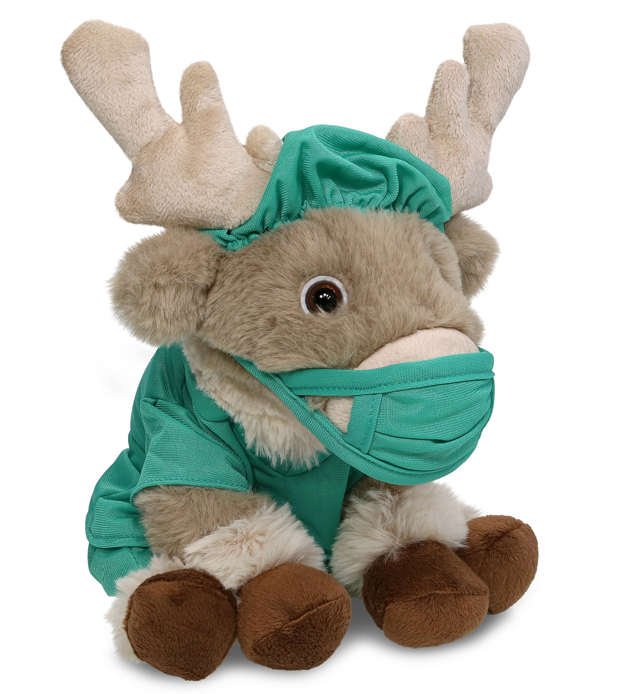 PLUSH DOCTOR - SUPER-SOFT PLUSH - SQUAT REINDEER 8.5"