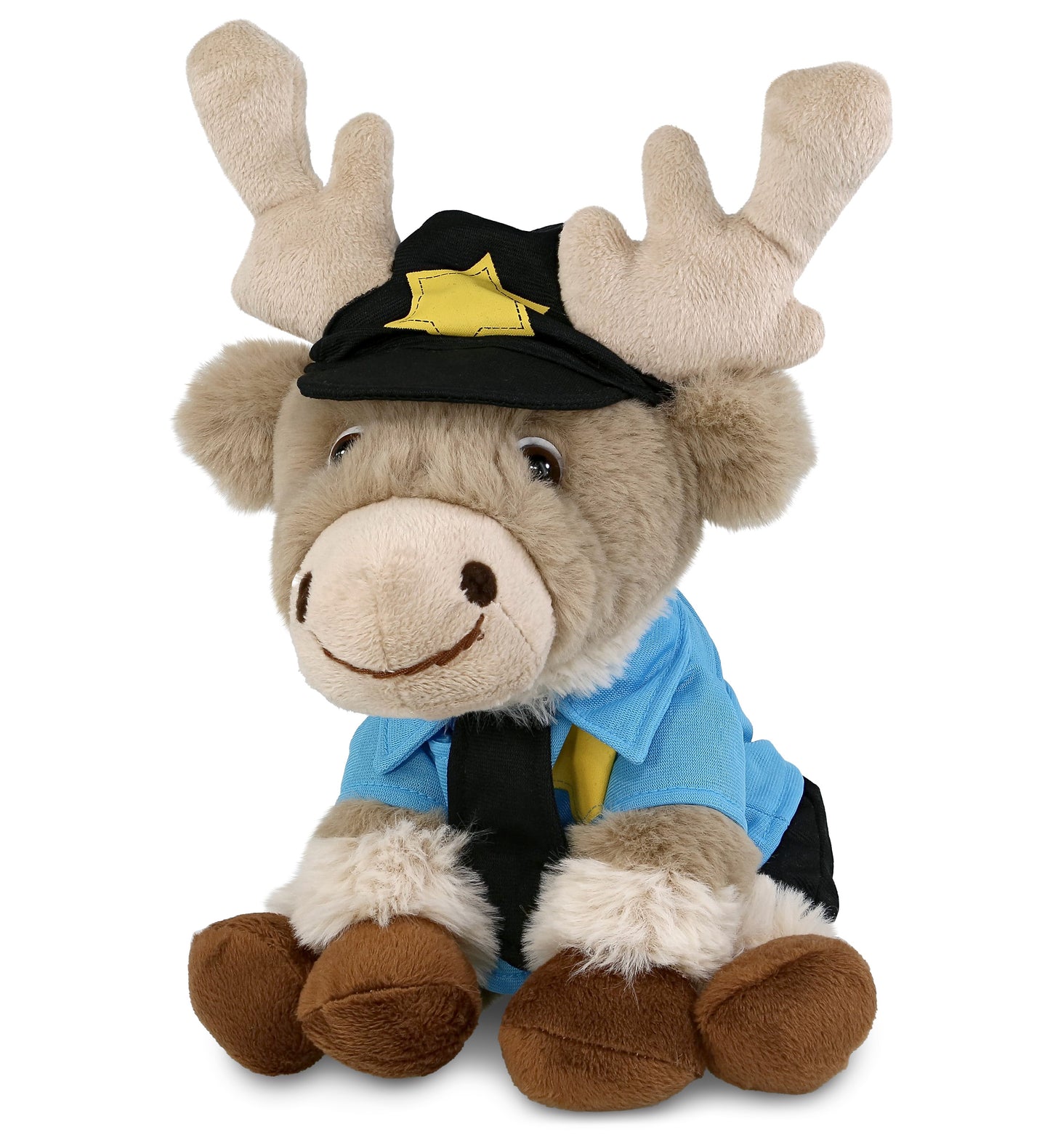PLUSH POLICE - SUPER-SOFT PLUSH - SQUAT REINDEER 8.5"