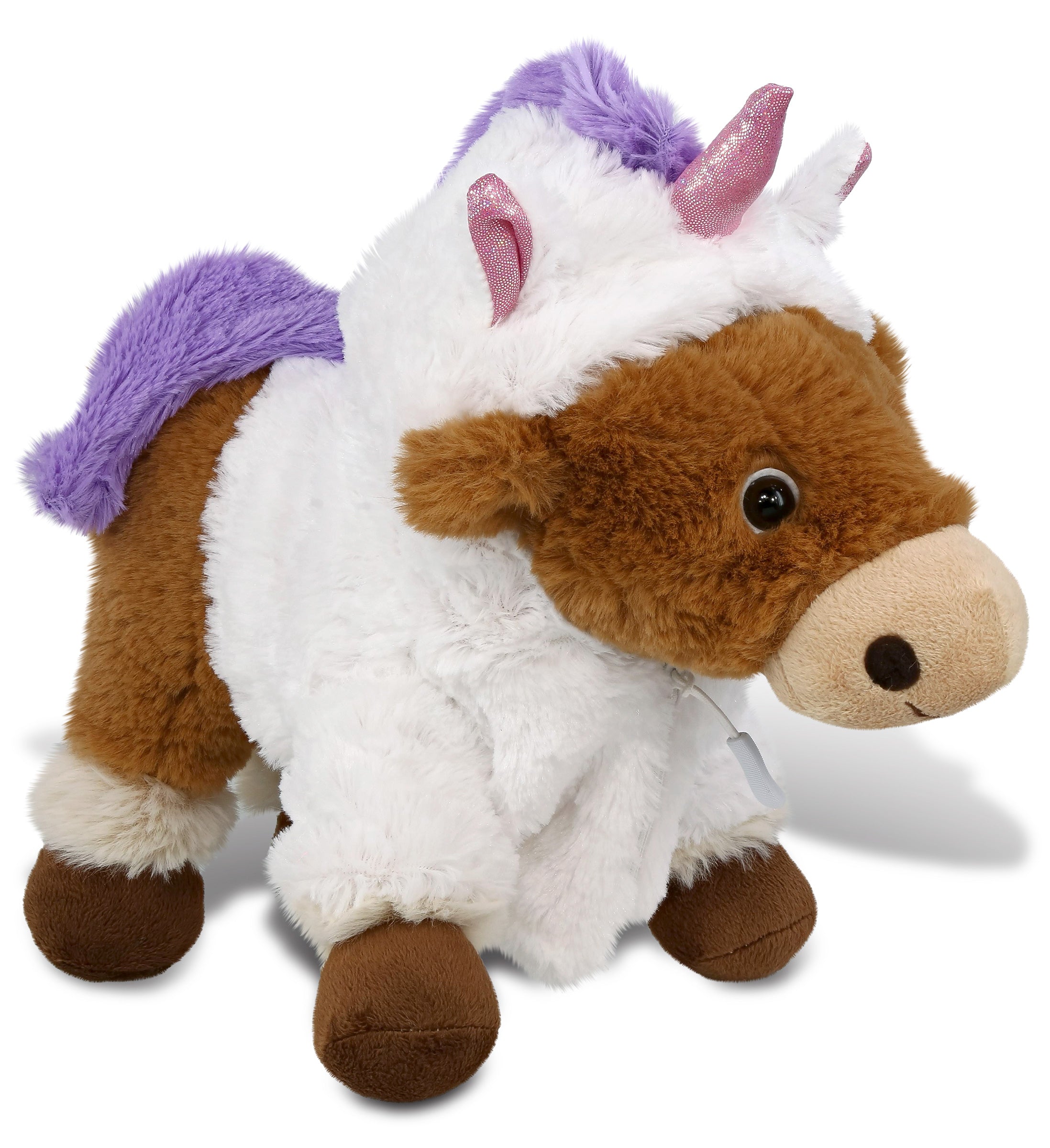 PLUSH UNICORN - SUPER-SOFT PLUSH - STANDING REINDEER 11"