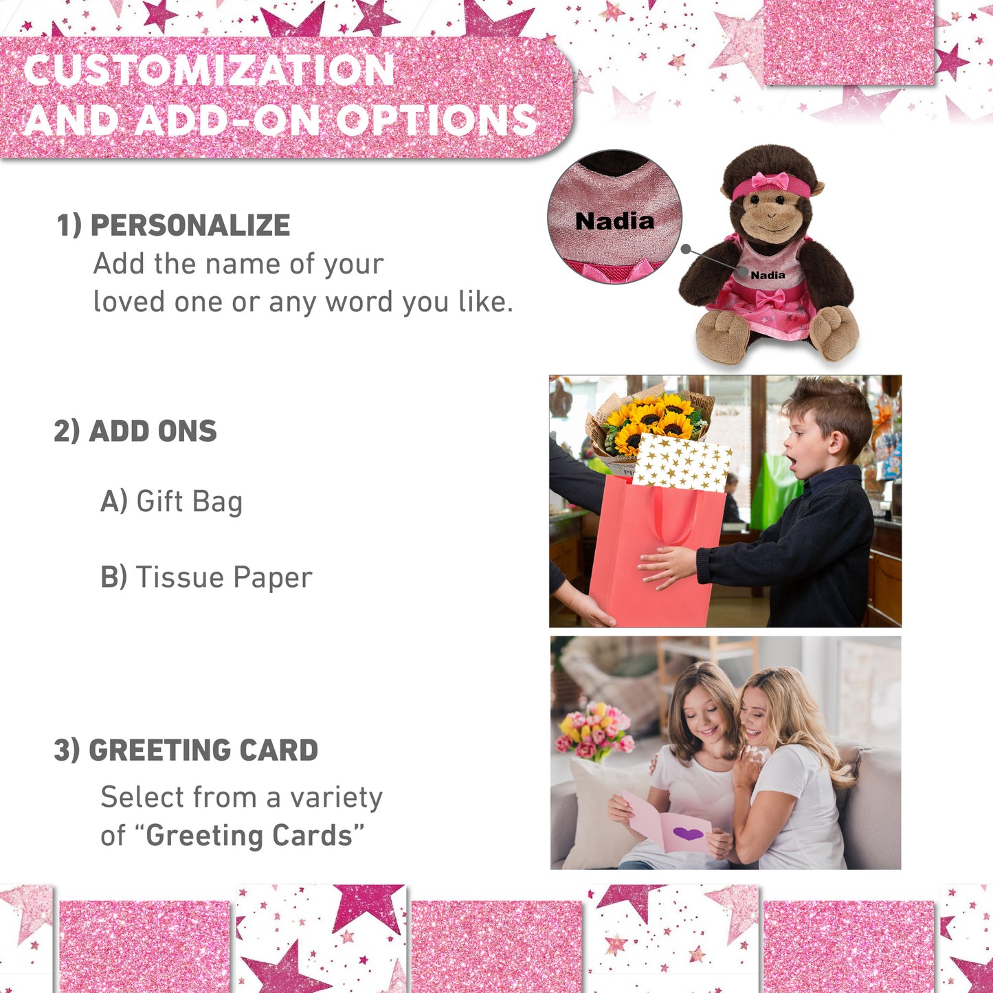 SUPER-SOFT PLUSH - MONKEY 9" BALLERINA