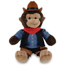 SUPER-SOFT PLUSH - MONKEY 9" COWBOY DRESS UP