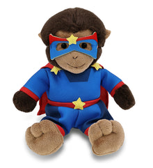 SUPER-SOFT PLUSH - MONKEY 9" SUPER HERO