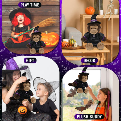 SUPER-SOFT PLUSH - MONKEY 9" WITCH