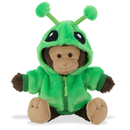 SUPER-SOFT PLUSH - MONKEY 9" WITH ALIEN SWEATER