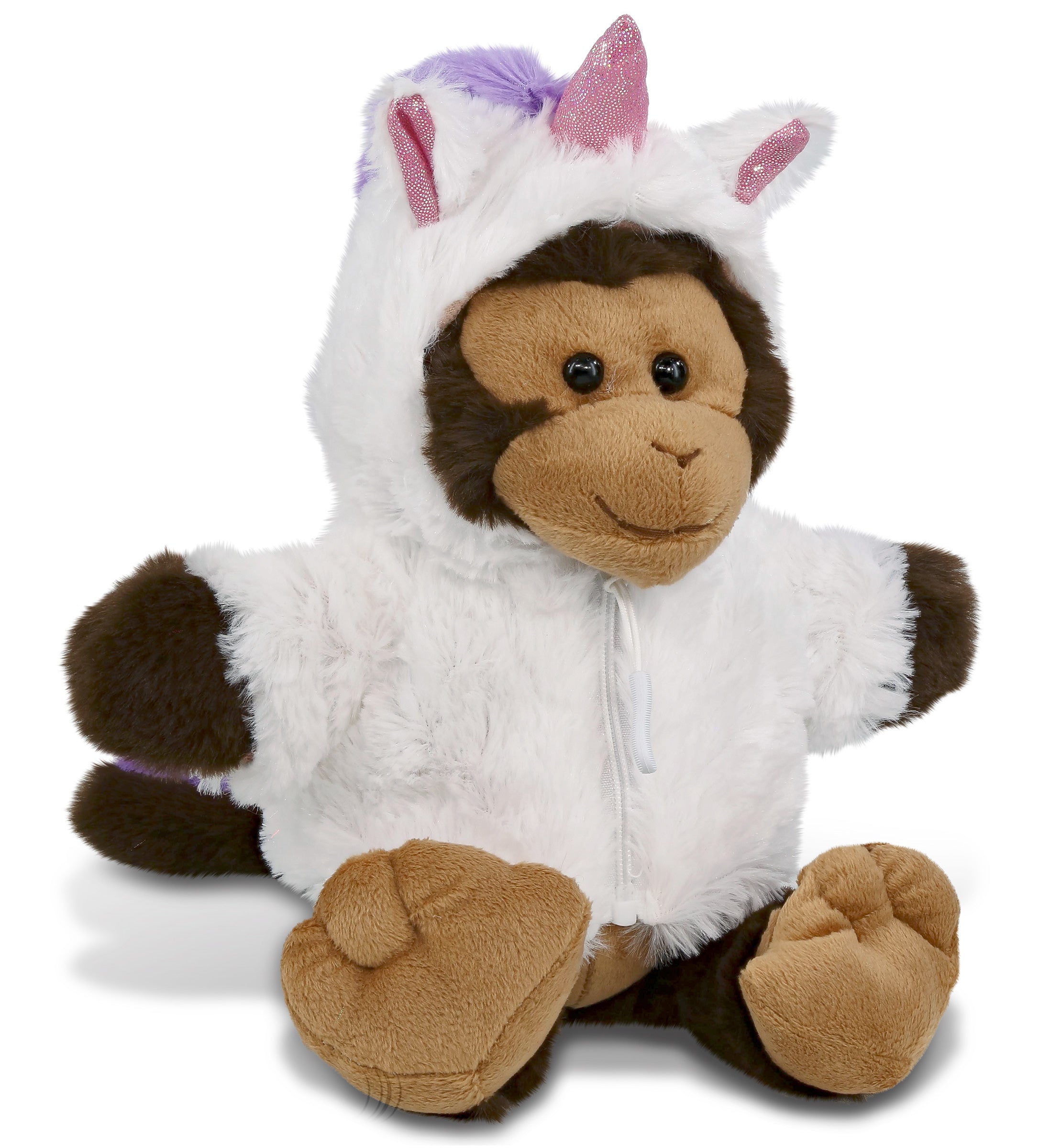 PLUSH UNICORN - SUPER-SOFT PLUSH - MONKEY 9"