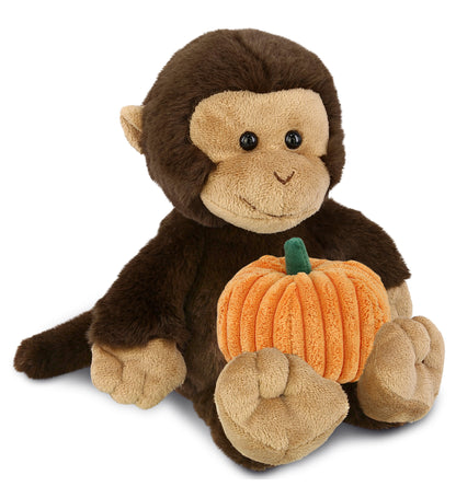 PLUSH PUMPKIN - SUPER-SOFT PLUSH - MONKEY 9"