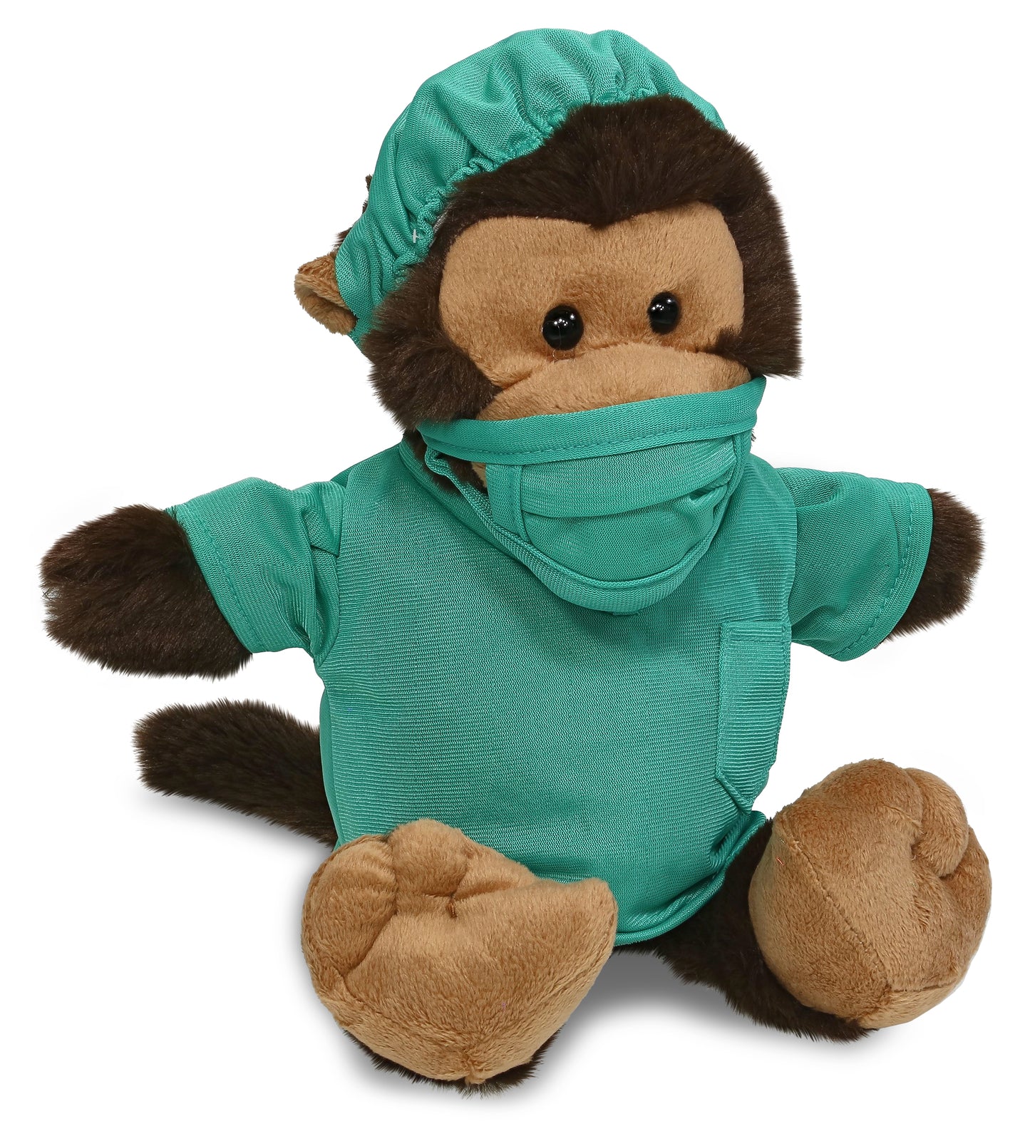 PLUSH DOCTOR - SUPER-SOFT PLUSH - MONKEY 9"