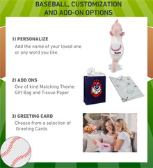 SUPER-SOFT PLUSH - ROSE SEAHORSE 12" WITH BASEBALL PLUSH