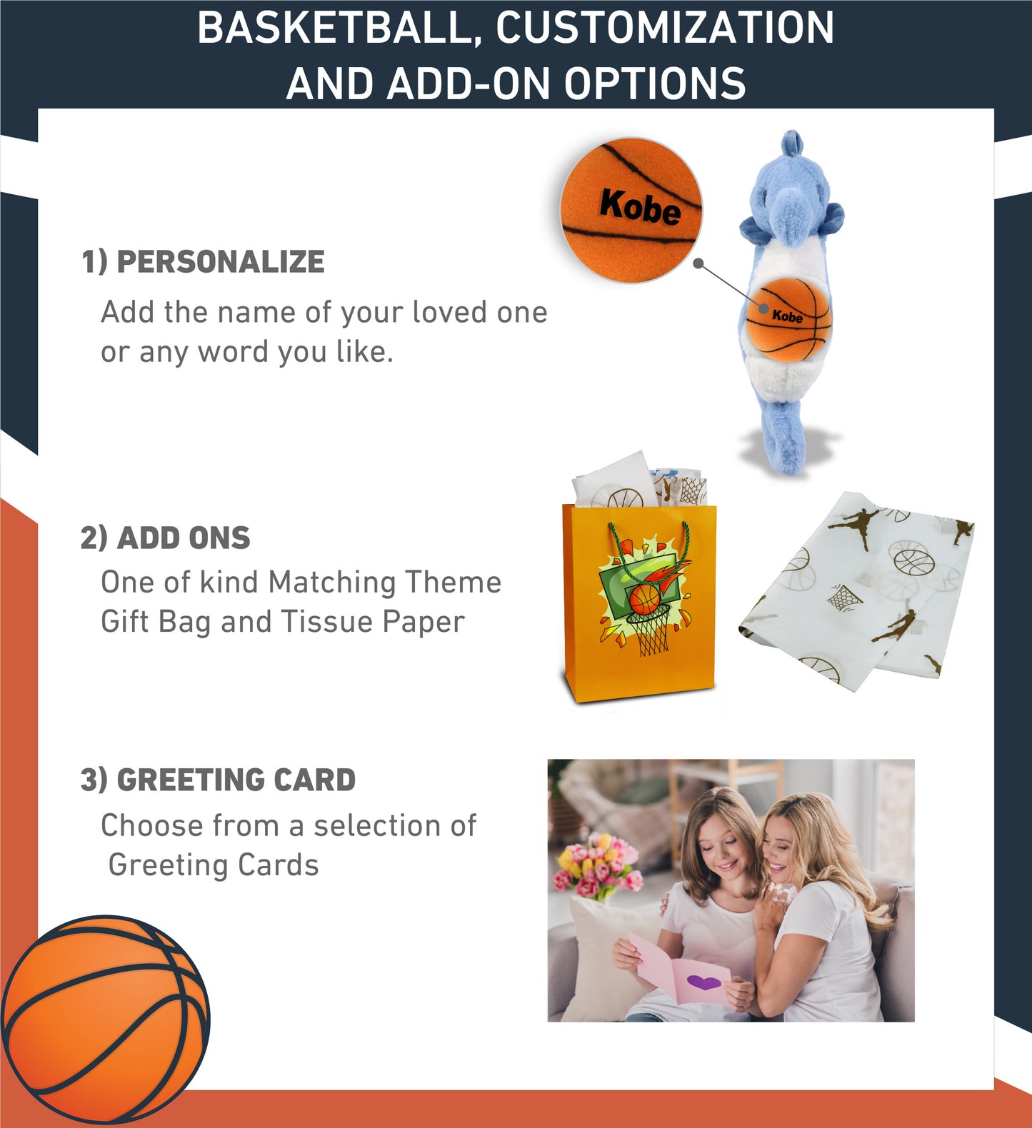 SUPER-SOFT PLUSH - BLUE SEAHORSE 12" WITH BASKETBALL PLUSH