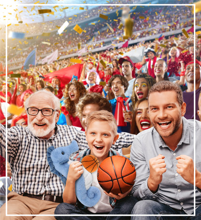 SUPER-SOFT PLUSH - BLUE SEAHORSE 12" WITH BASKETBALL PLUSH