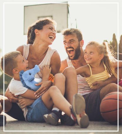 SUPER-SOFT PLUSH - BLUE SEAHORSE 12" WITH BASKETBALL PLUSH