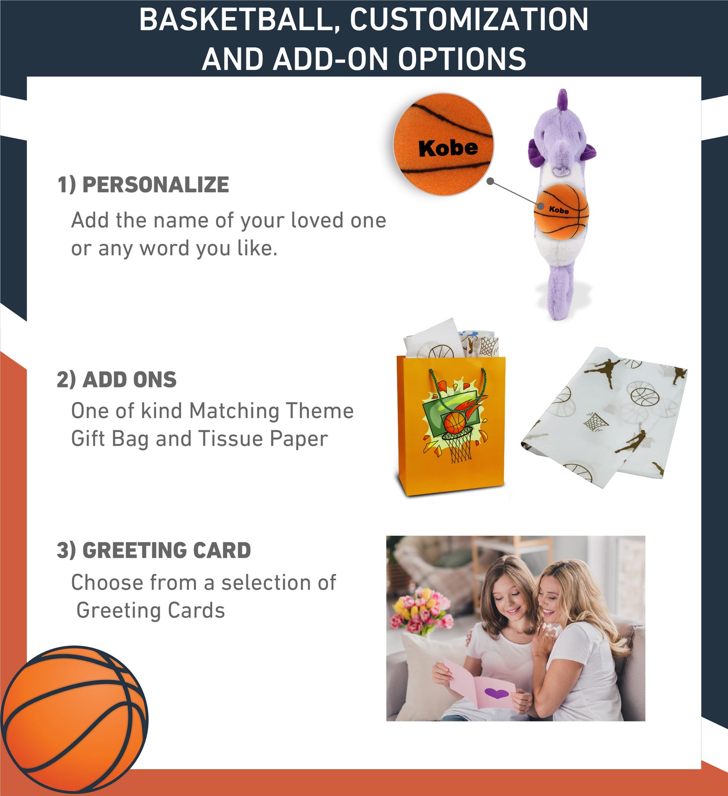 SUPER-SOFT PLUSH - PURPLE SEAHORSE 12" WITH BASKETBALL PLUSH