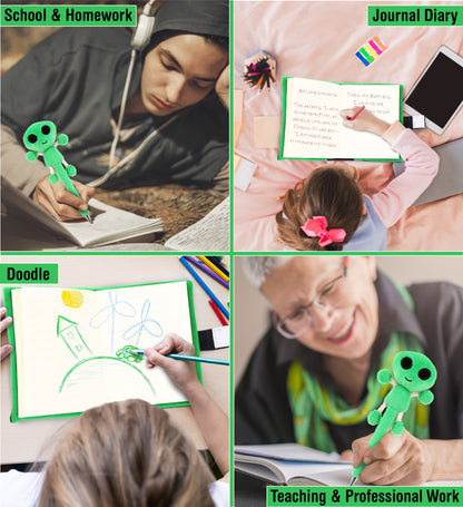PLUSH PEN - ALIEN - PLUSH NOTEBOOK - ALIEN