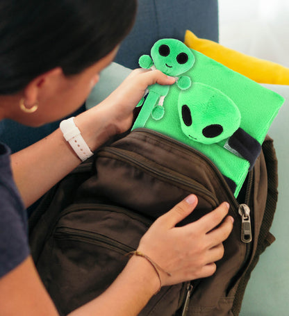 PLUSH PEN - ALIEN - PLUSH NOTEBOOK - ALIEN