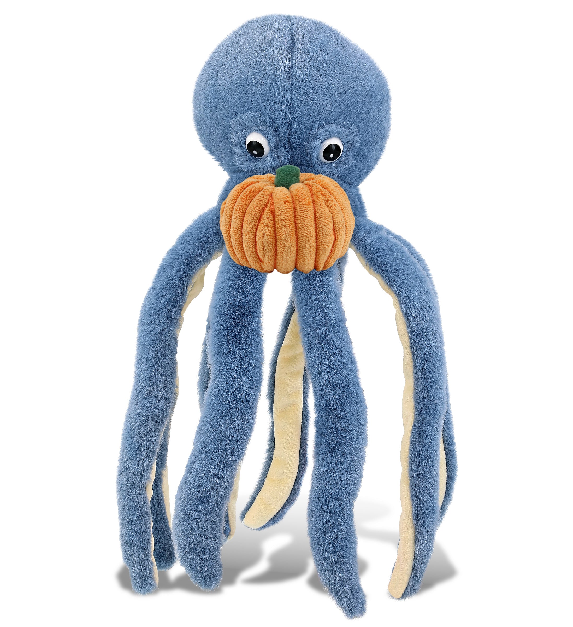 PLUSH PUMPKIN - SUPER-SOFT PLUSH - BLUE OCTOPUS 15"