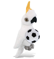 SUPER-SOFT PLUSH - COCKATOO 10" WITH SOCCER PLUSH