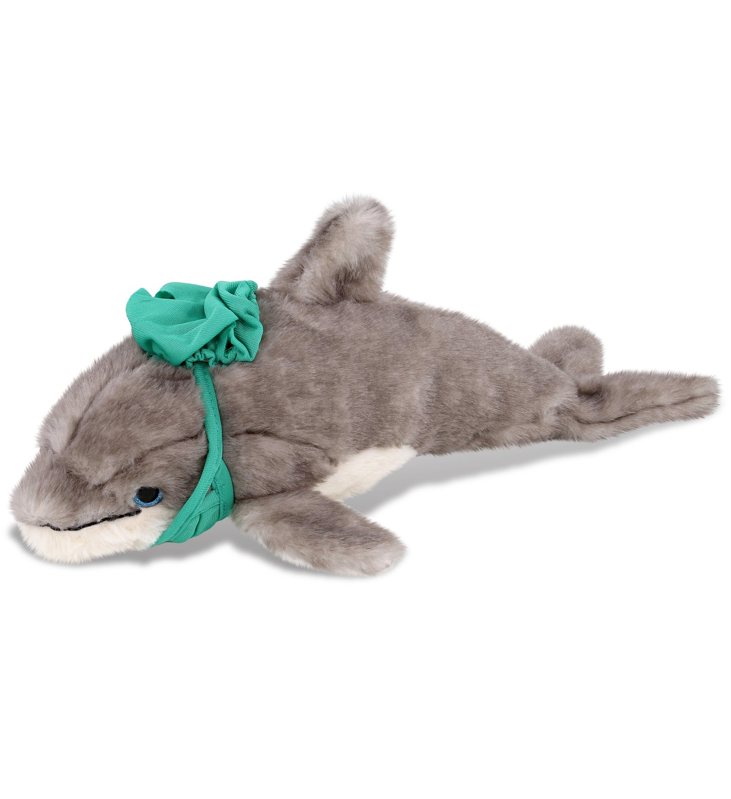 PLUSH DOCTOR - SUPER SOFT PLUSH - GREY DOLPHIN 12.5 INCH