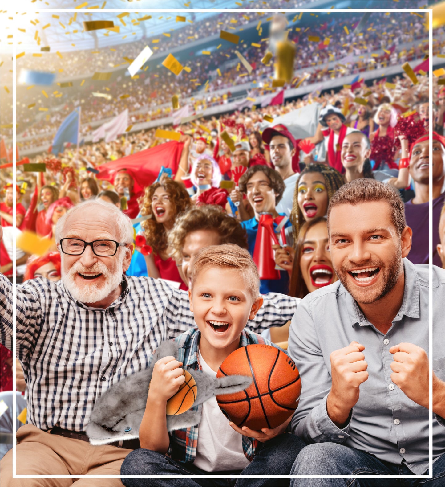 SUPER SOFT PLUSH - GREY DOLPHIN 12.5 INCH WITH BASKETBALL PLUSH