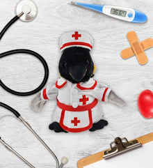 SUPER SOFT PLUSH - EMPEROR PENGUIN 7 INCH NURSE