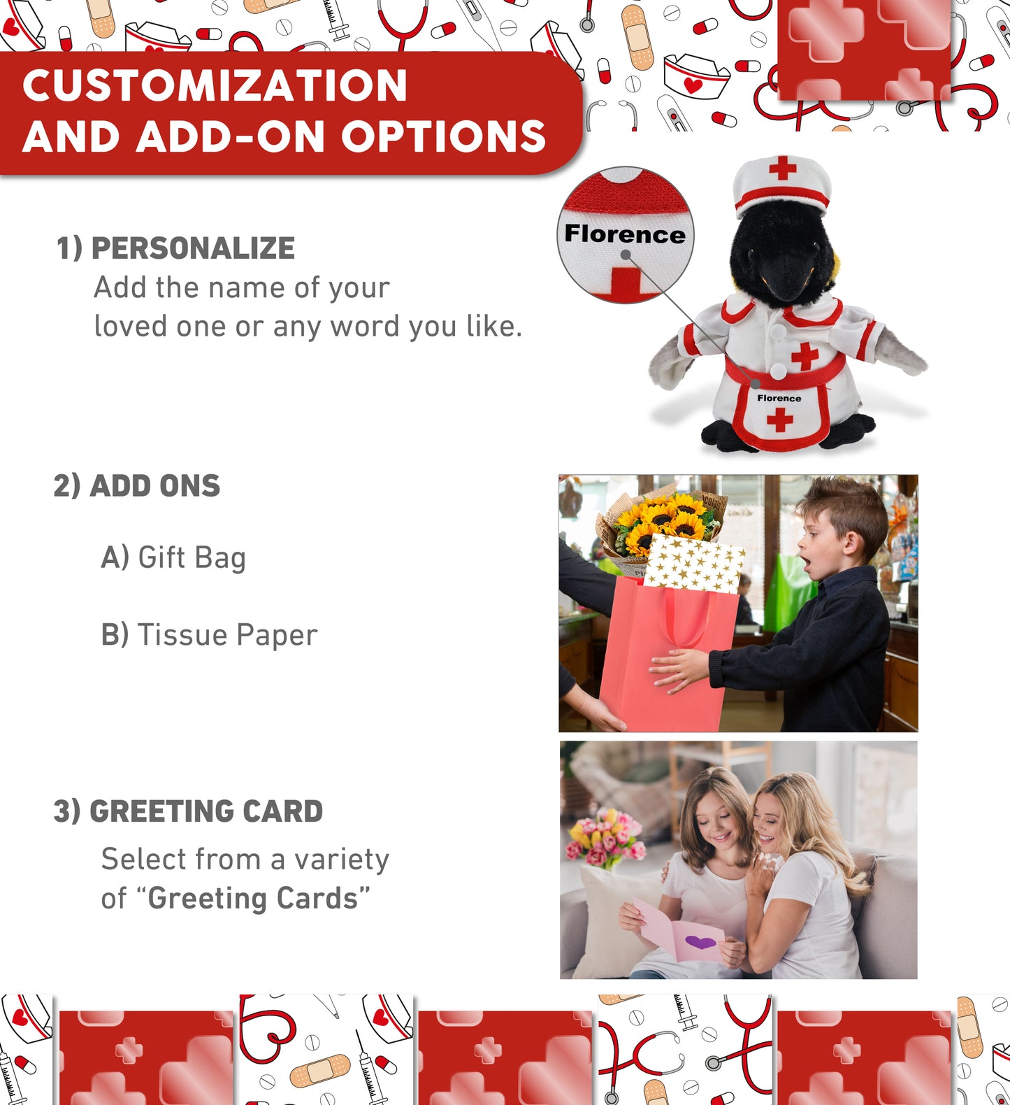 SUPER SOFT PLUSH - EMPEROR PENGUIN 7 INCH NURSE