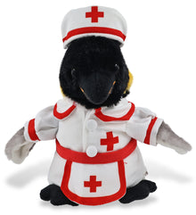 SUPER SOFT PLUSH - EMPEROR PENGUIN 7 INCH NURSE