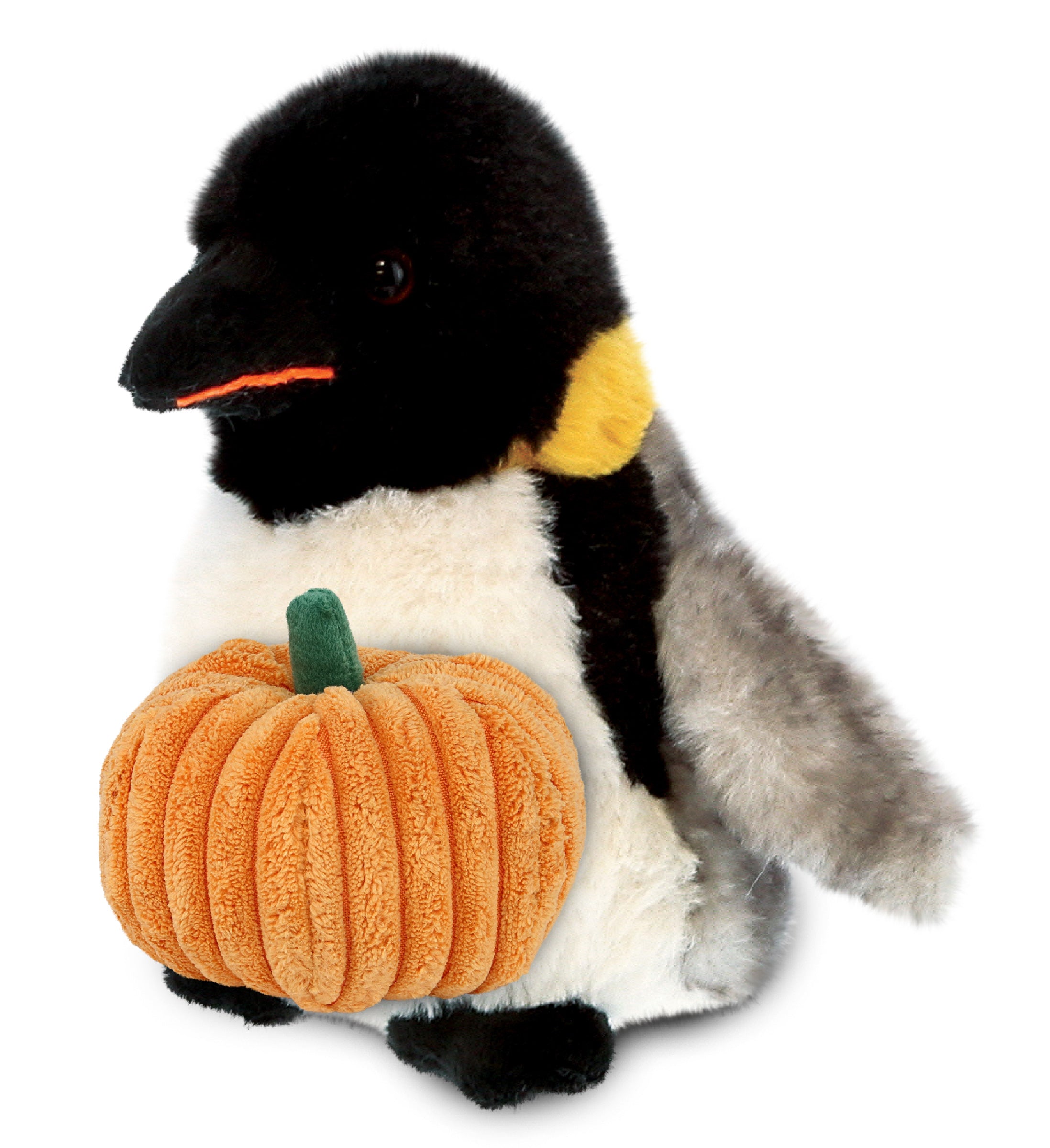 PLUSH PUMPKIN - SUPER SOFT PLUSH - EMPEROR PENGUIN 7 INCH