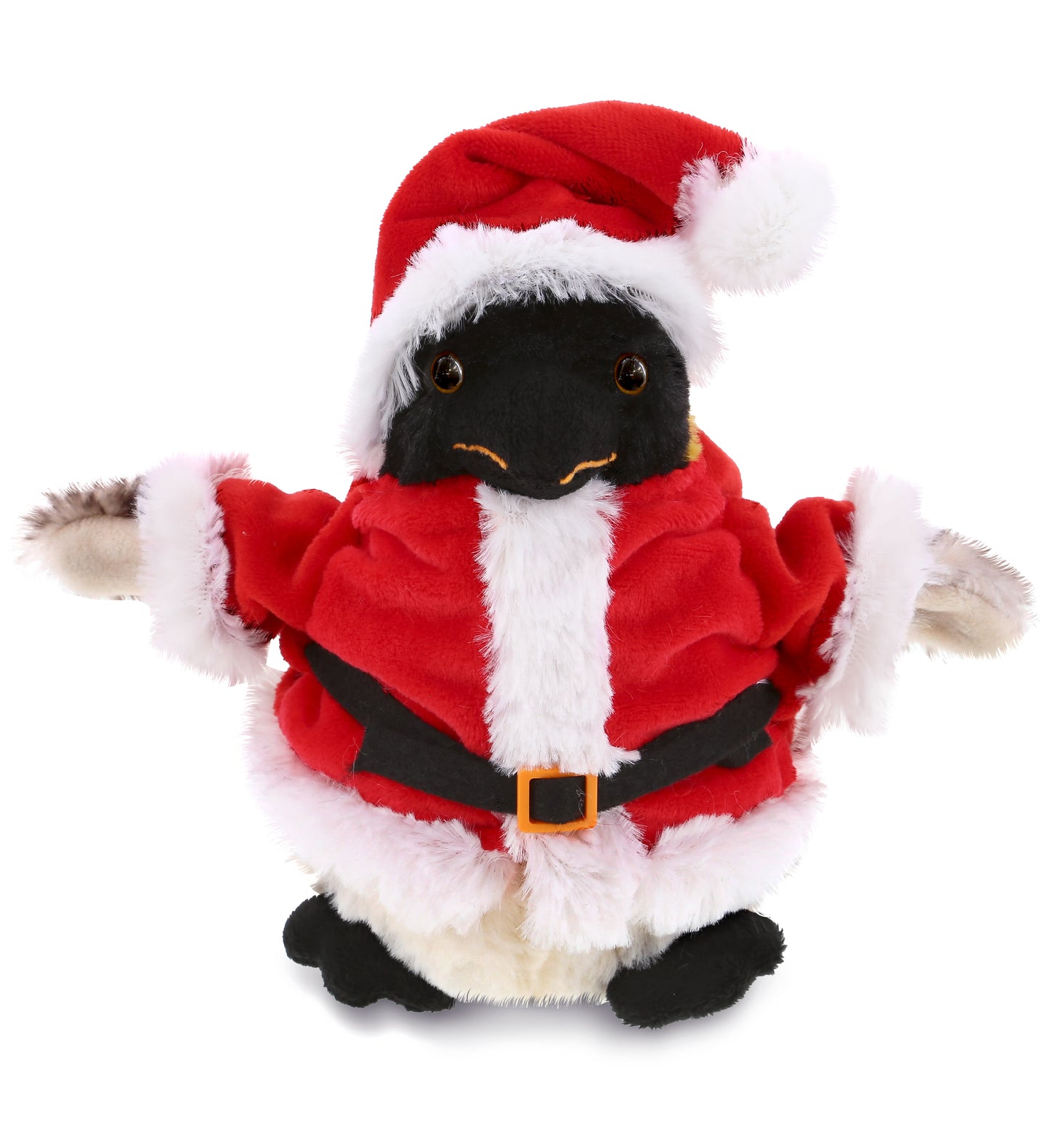 PLUSH SANTA - SUPER SOFT PLUSH - EMPEROR PENGUIN 7 INCH