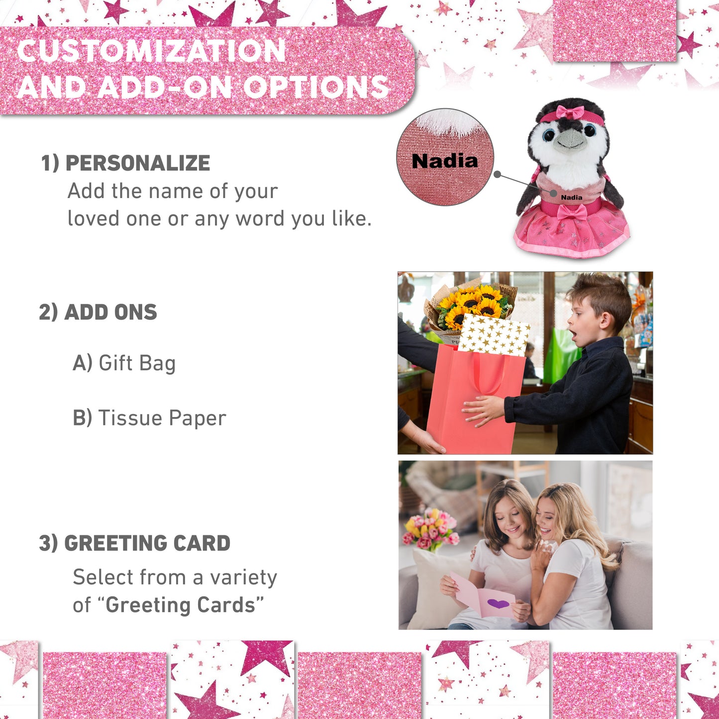 SUPER SOFT PLUSH - GREY PENGUIN 9 INCH BALLERINA