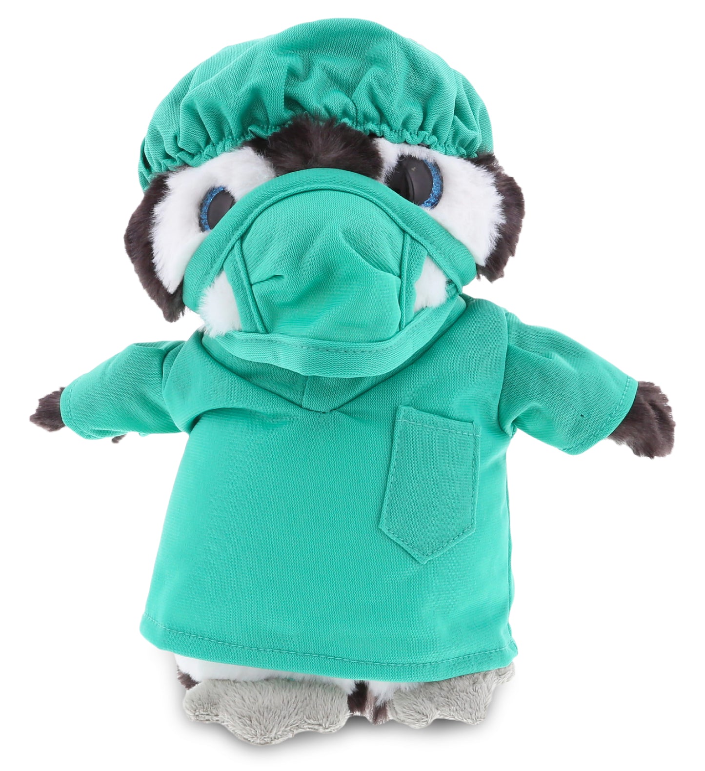PLUSH DOCTOR - SUPER SOFT PLUSH - GREY PENGUIN 9 INCH