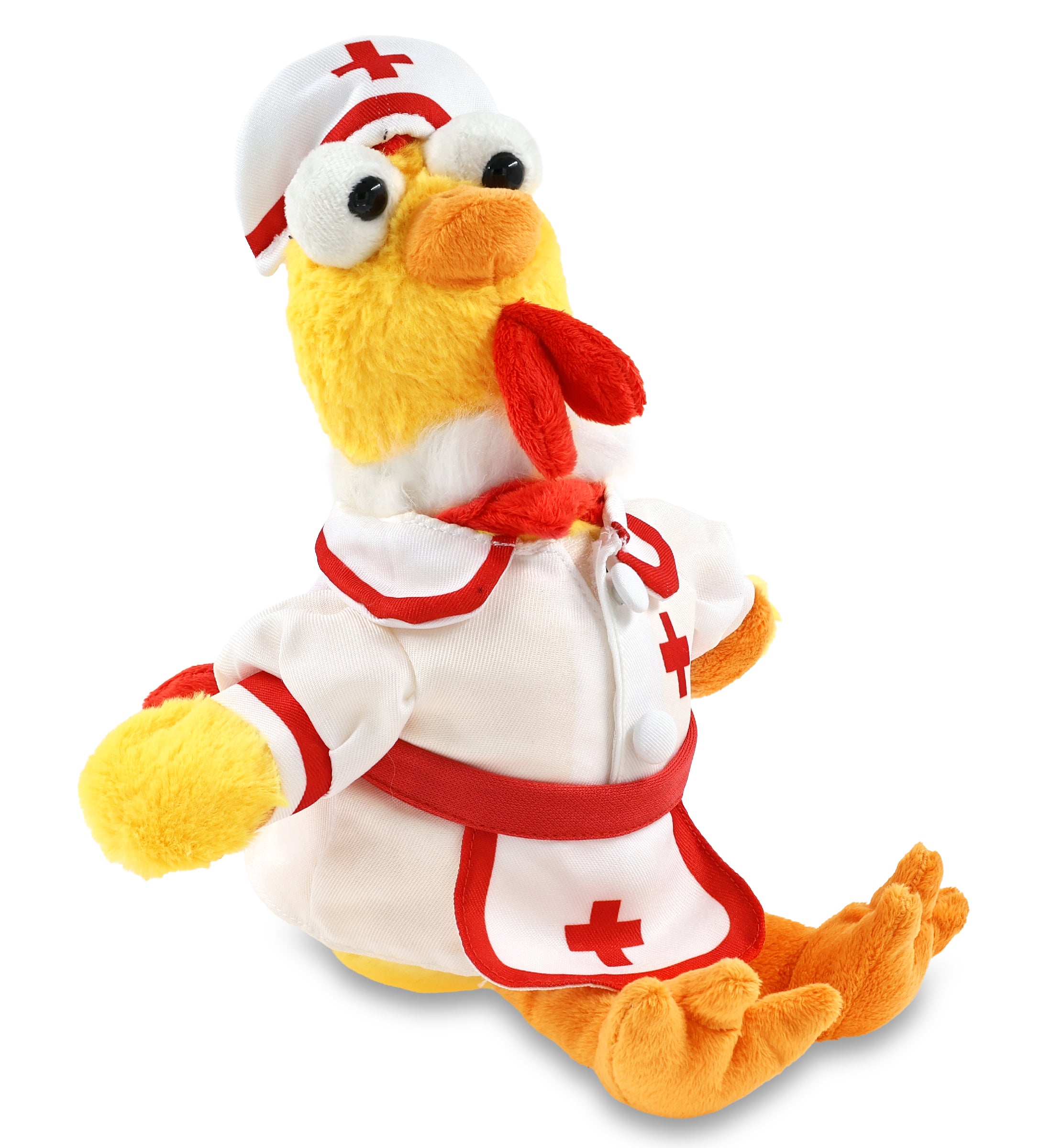 SUPER SOFT PLUSH - YELLOW ROOSTER NURSE