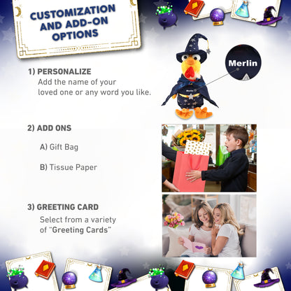 SUPER SOFT PLUSH - YELLOW ROOSTER WIZARD