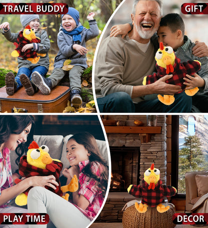 SUPER SOFT PLUSH - YELLOW ROOSTER