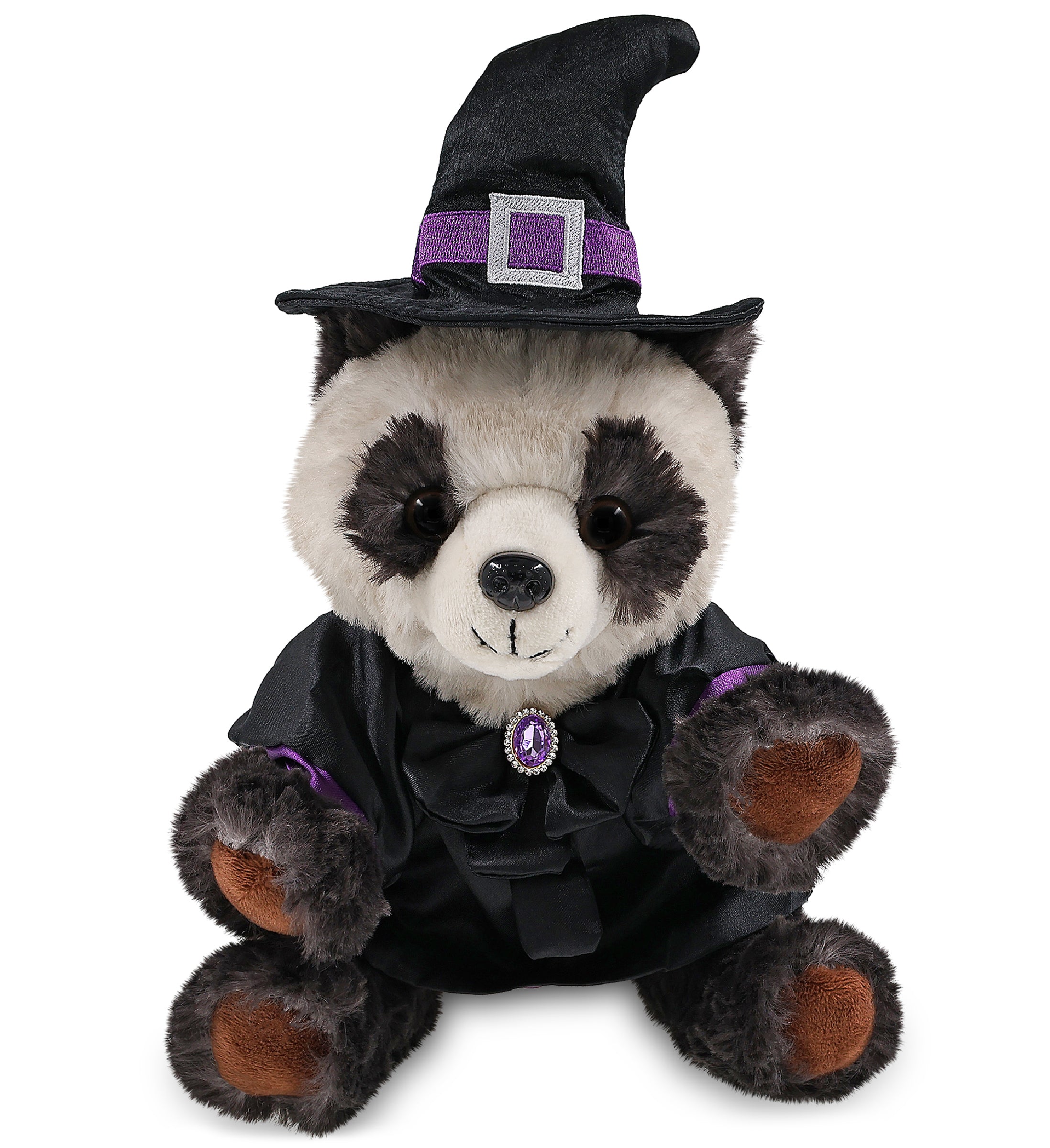 SUPER SOFT PLUSH - SQUAT PANDA 7 INCH WITCH