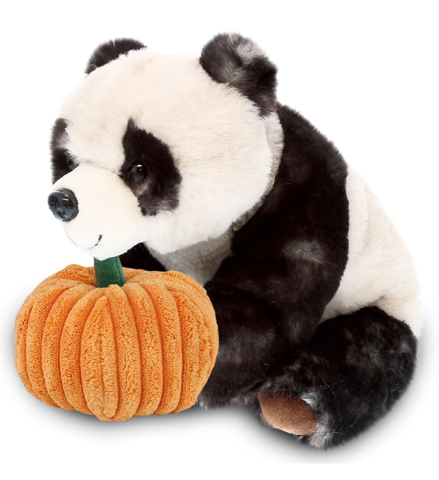 PLUSH PUMPKIN - SUPER SOFT PLUSH - SQUAT PANDA 7 INCH