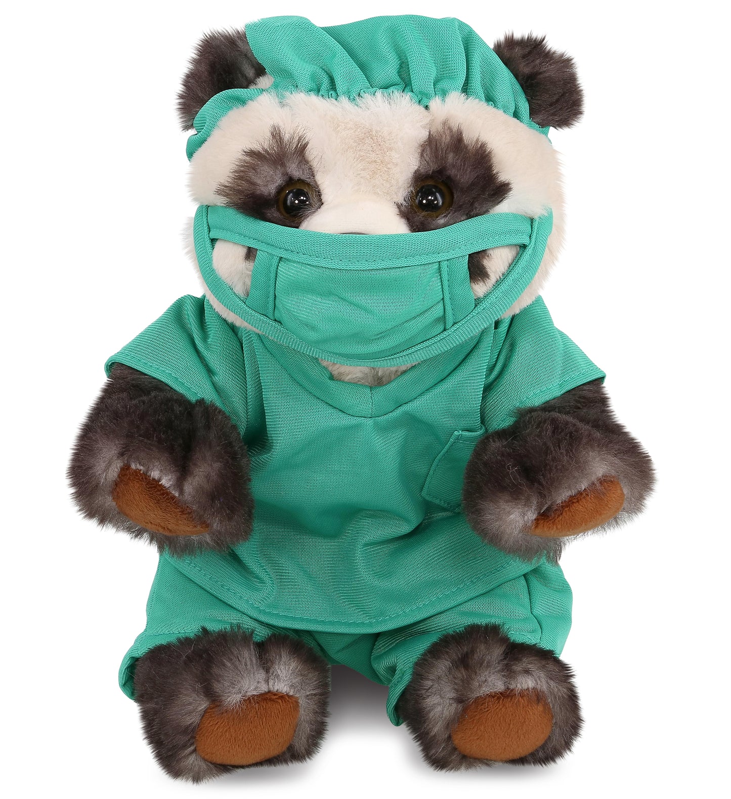 PLUSH DOCTOR - SUPER SOFT PLUSH - SQUAT PANDA 7 INCH