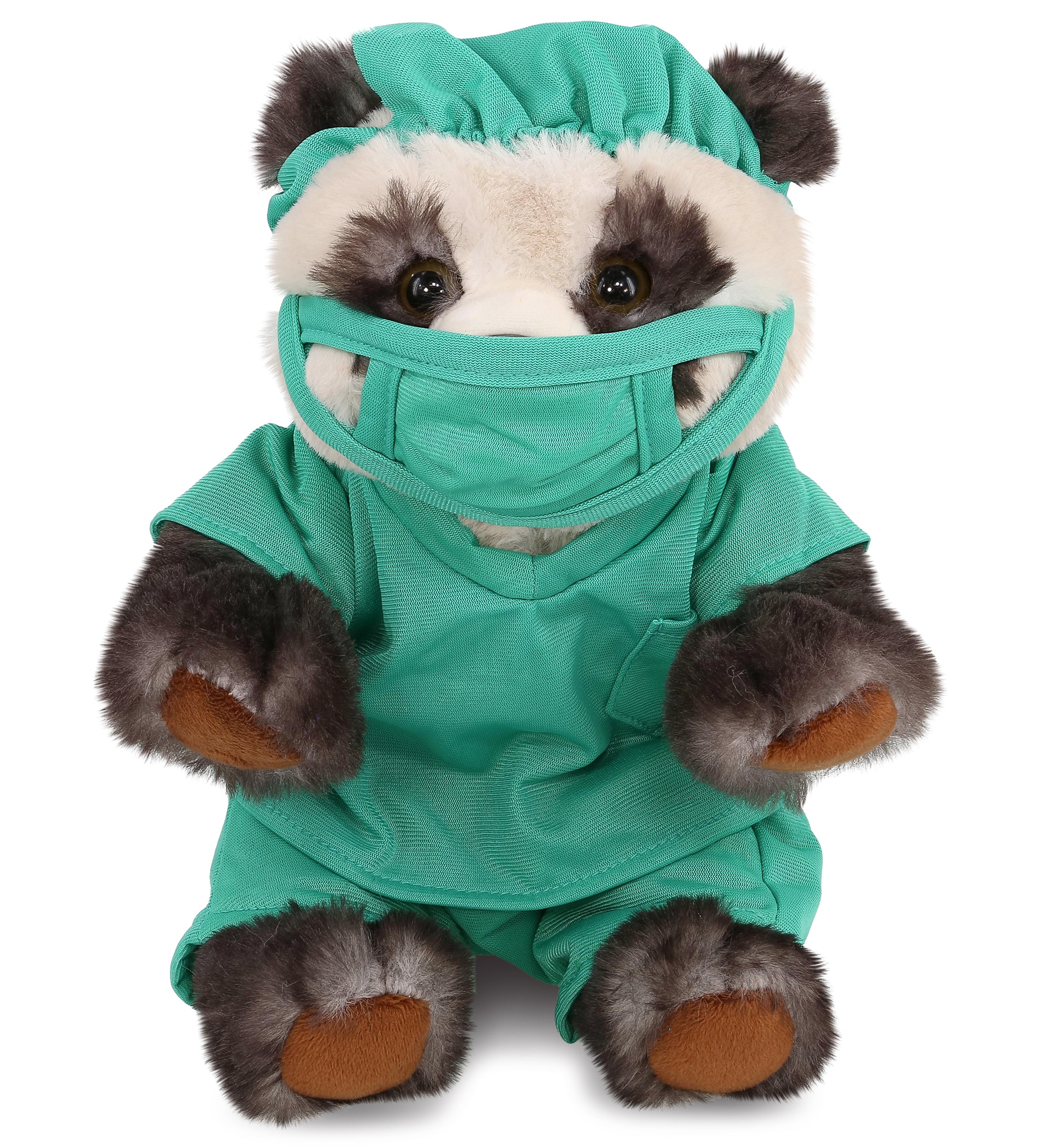 PLUSH DOCTOR - SUPER SOFT PLUSH - SQUAT PANDA 7 INCH