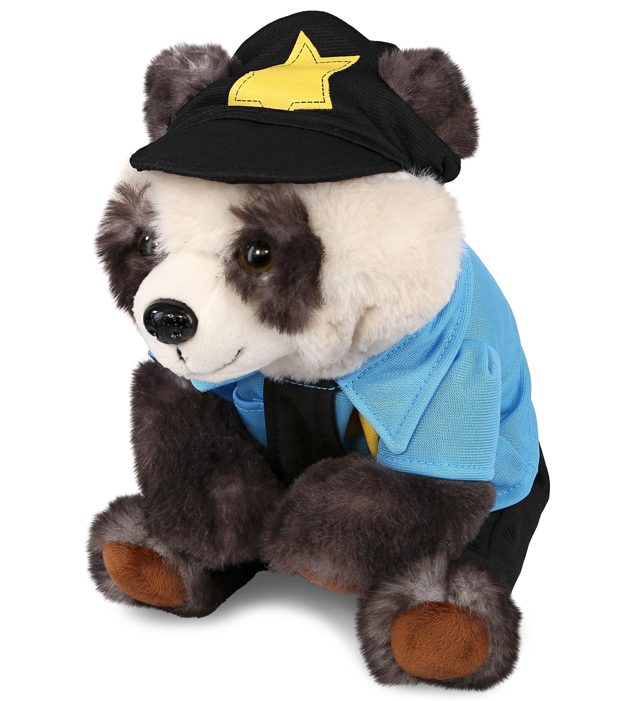 PLUSH POLICE - SUPER SOFT PLUSH - SQUAT PANDA 7 INCH