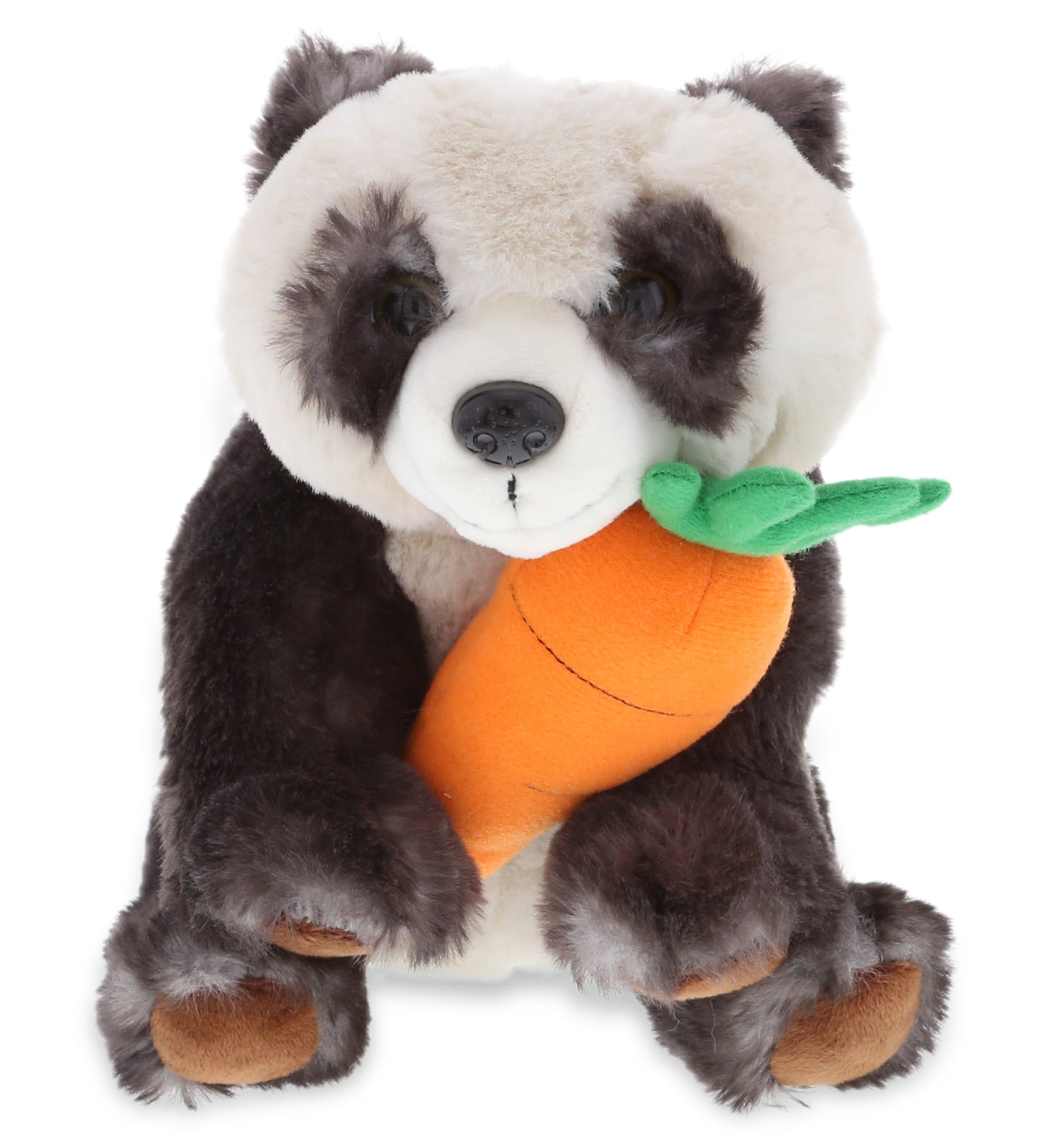 PLUSH CARROT - SUPER SOFT PLUSH - SQUAT PANDA 7 INCH